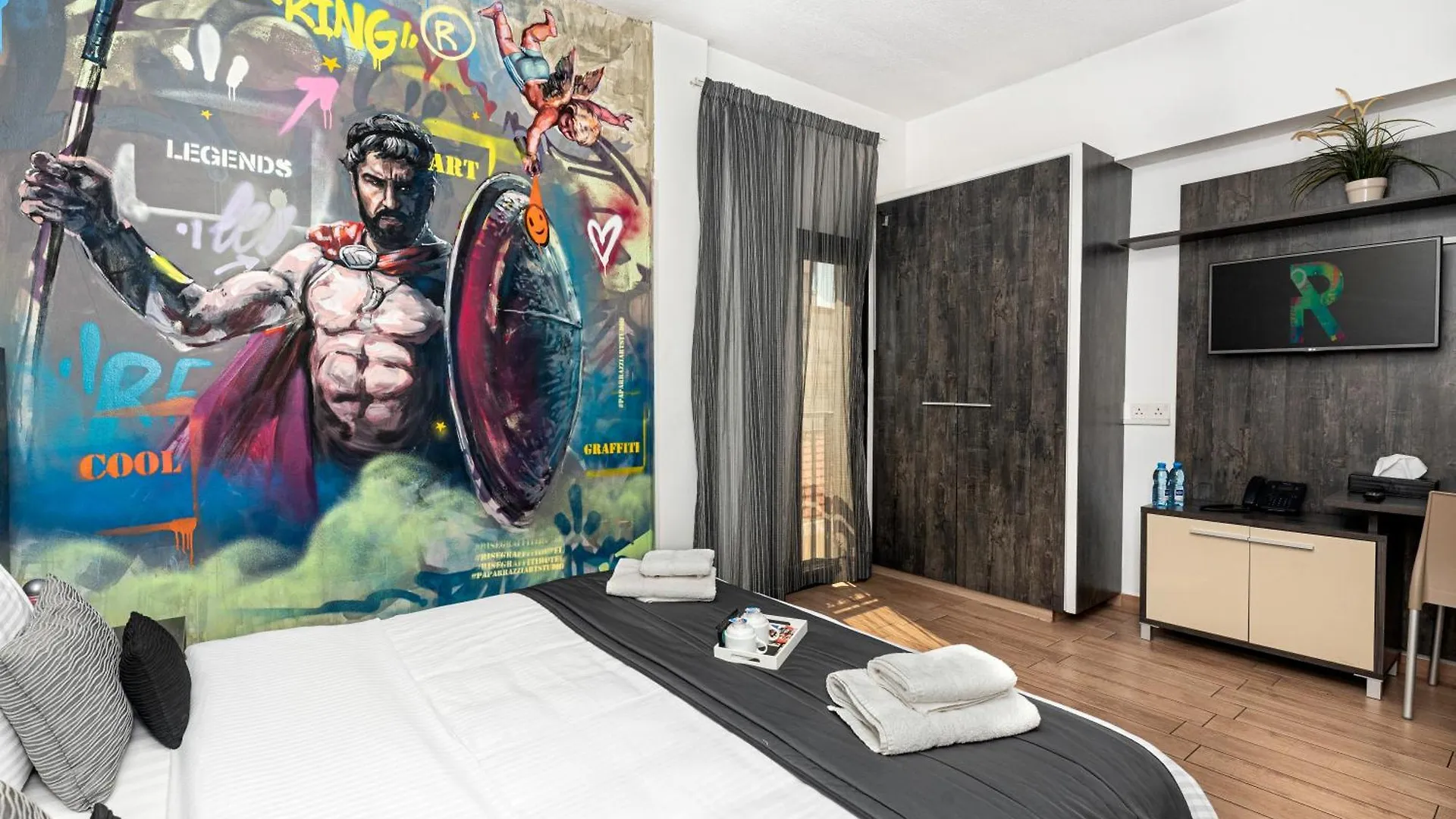 Rise Street Art Hotel لارنكا 3*,  قبرص